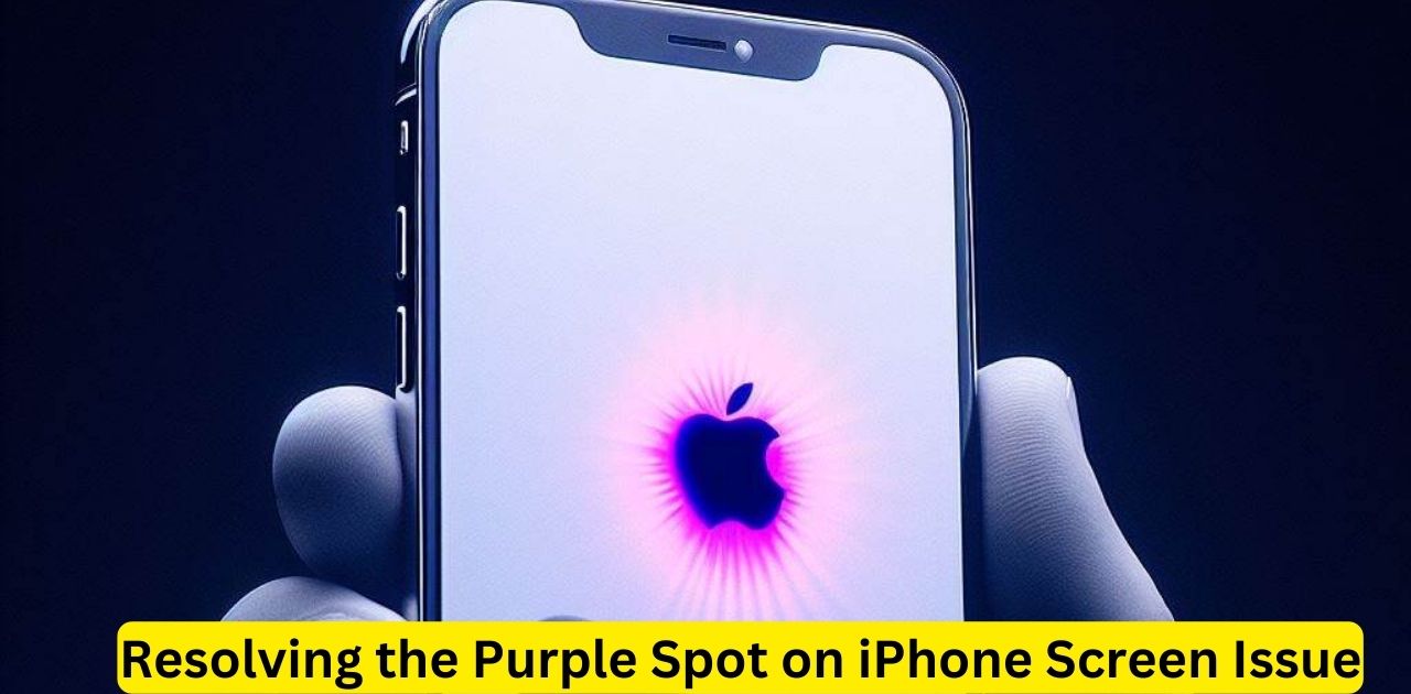 Resolving the Purple Spot on iPhone Screen Issue: