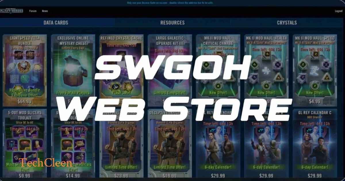 SWGoH Webstore: Your Ultimate Guide to Digital Star Wars Collectibles