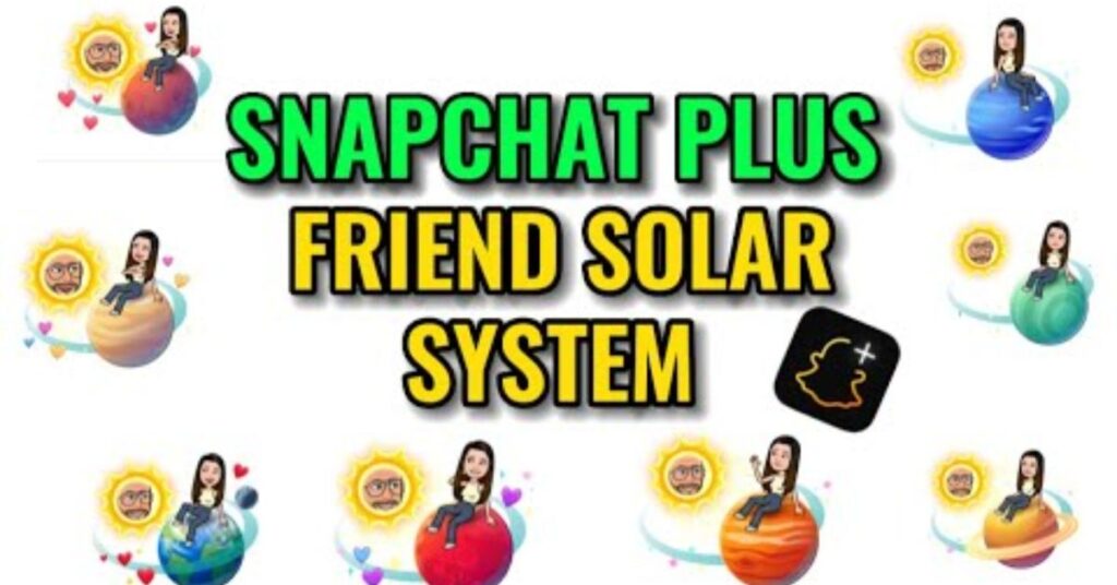 Position in Your Friend's Solar System on Snapchat