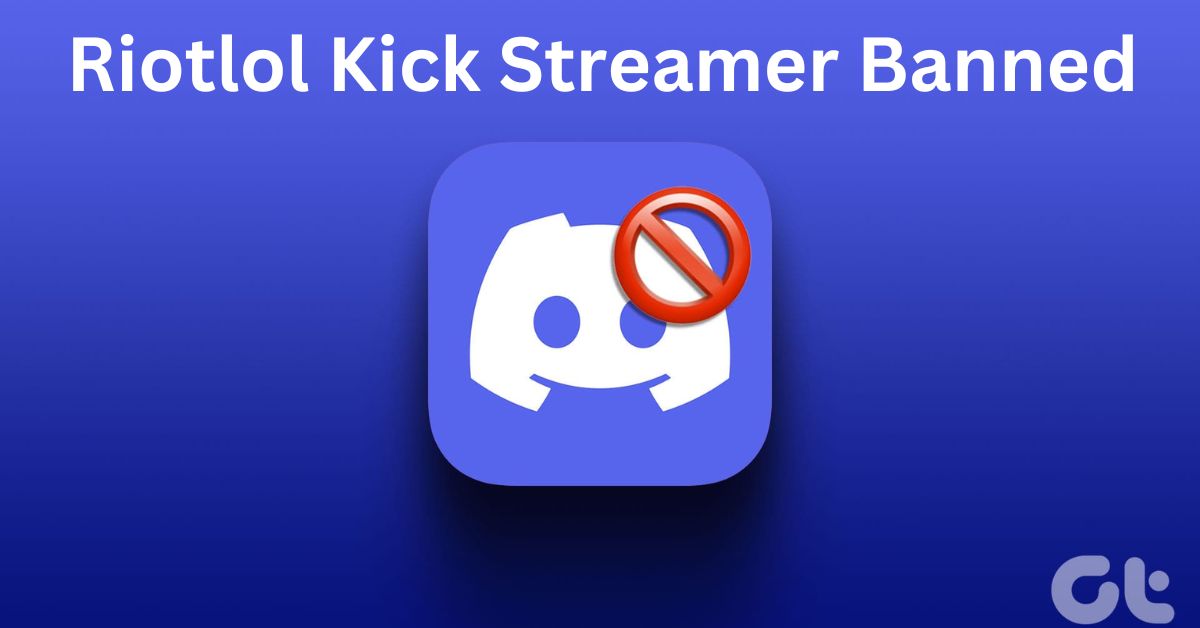 Riotlol Kick Streamer Banned