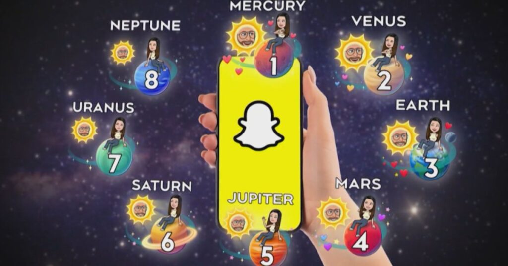 Snapchat Planets (Friend Solar Systems)