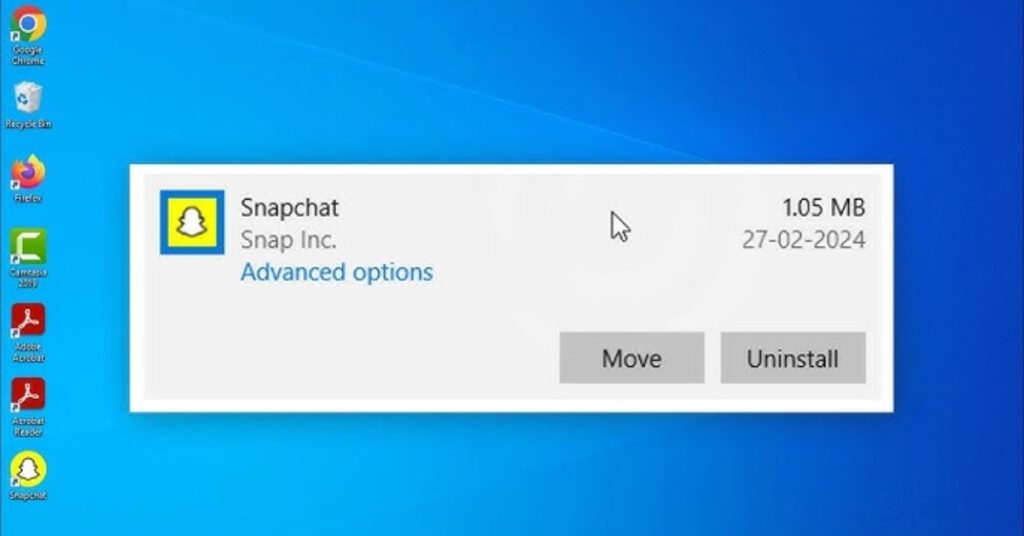 Uninstall and Reinstall the Snapchat App