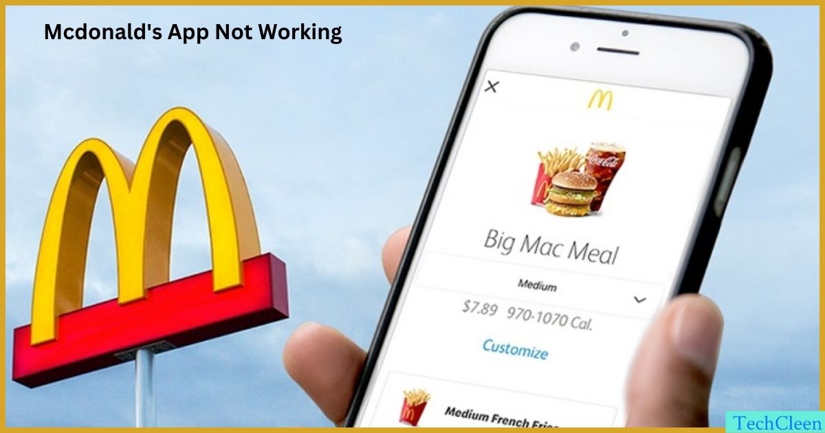 Mcdonald's App Not Working